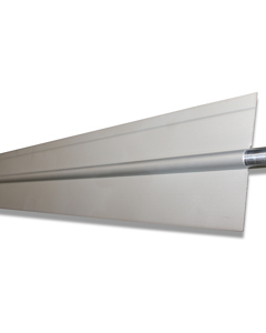 Twin-pipe 6.0m anodized